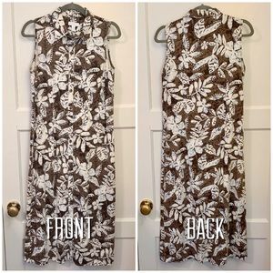 Charter Club Petite Tropical Print Dress